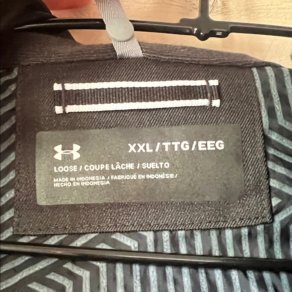 Under Armour Porter Men’s Black Jacket Water Resistant Sz XXL *Shell Only* - Picture 5 of 7